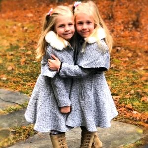 M.L Kids Girls Coat